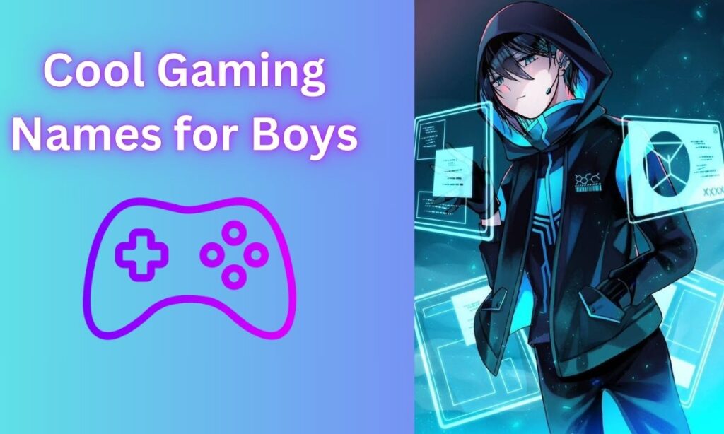 Cool Gaming Names for Boys