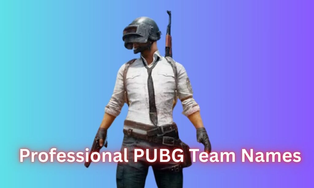 professional pubg team names