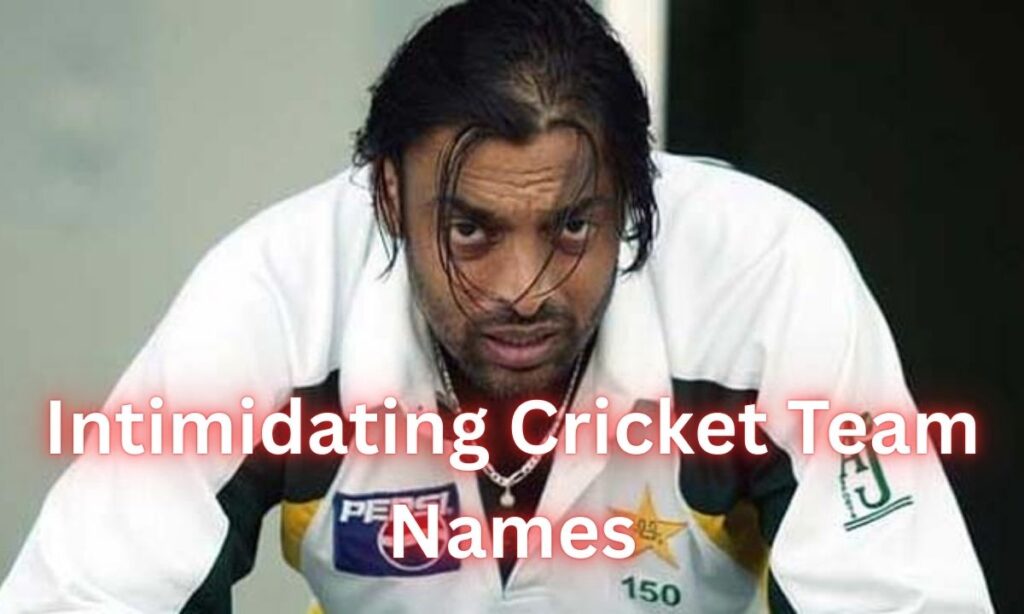 Intimidating Cricket Team Names